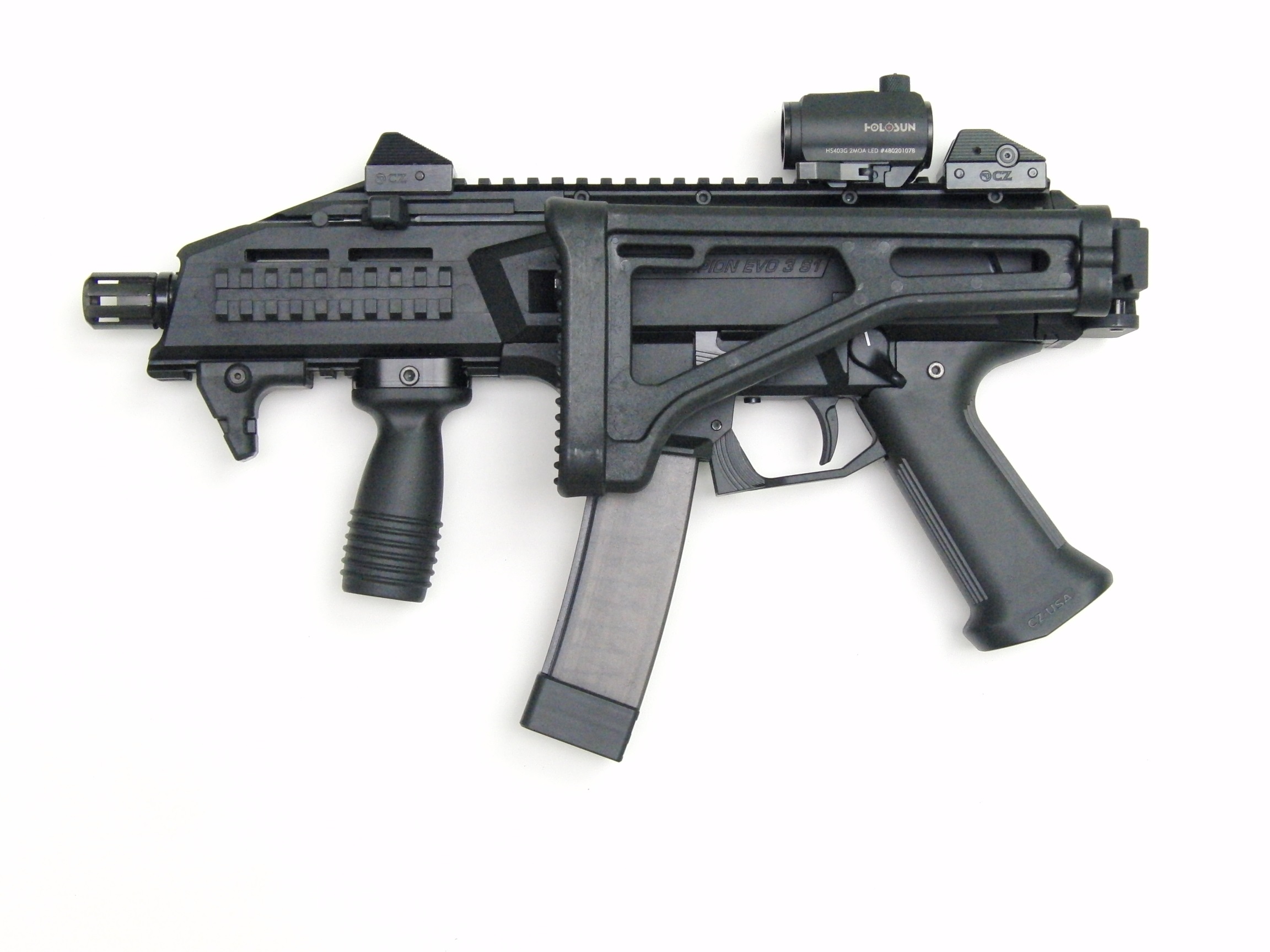 SBR Scorpion EVO stock options